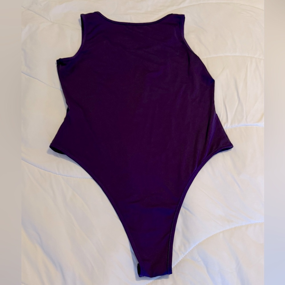 Purple Tank Bodysuit